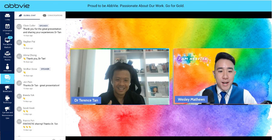 Dr. Terence Tan Shares Medical Aesthetic Insight at Abbvie Staff Event