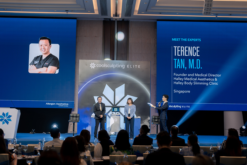 CoolSculpting Elite Launch in Bangkok Speaker Dr. Terence Tan Singapore Q&A Session